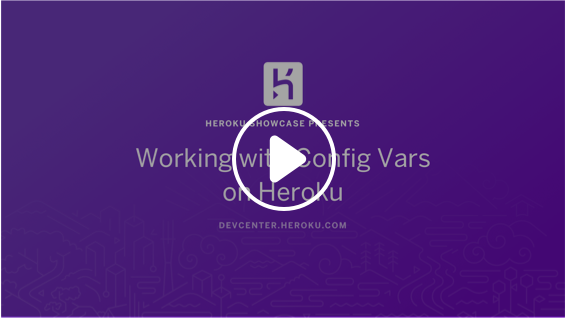 Play Config Vars on Heroku